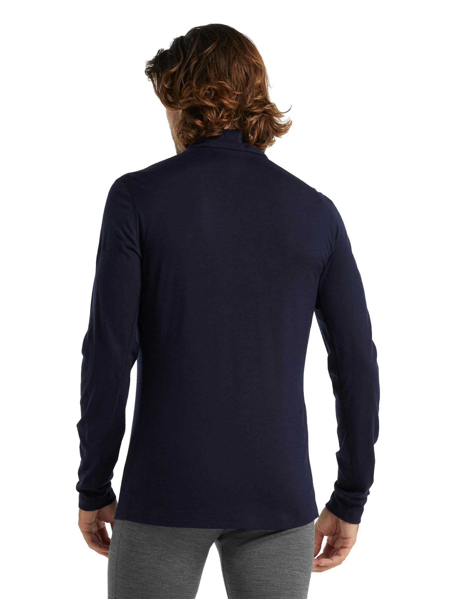 Icebreaker Men's 200 Oasis Long Sleeve Half Zip Baselayer Shirt
