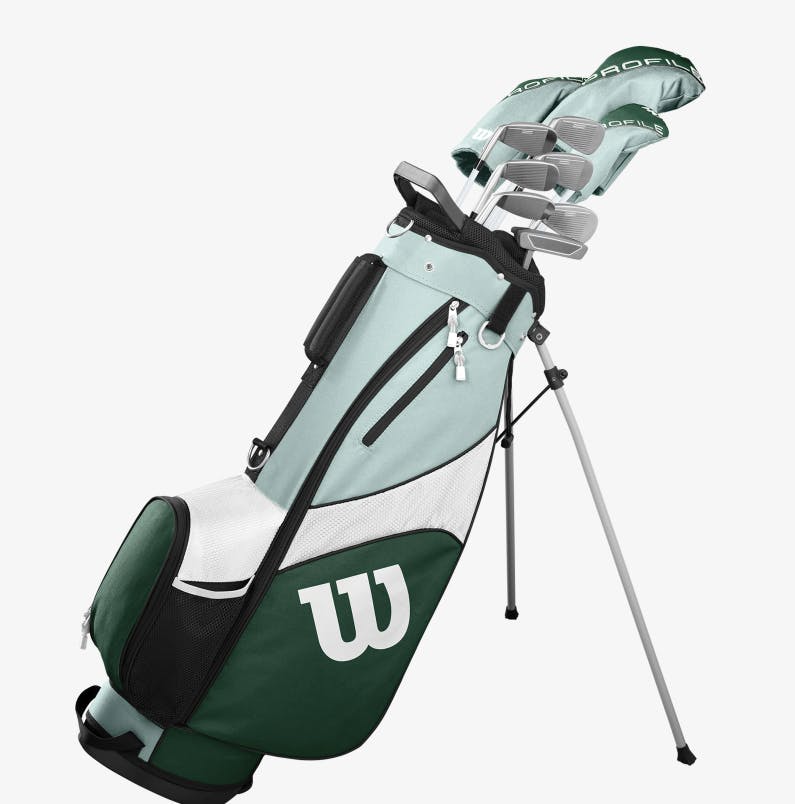 Wilson Women's Profile SGI Carry Complete Set · Right handed · Graphite · Ladies · Standard · Teal