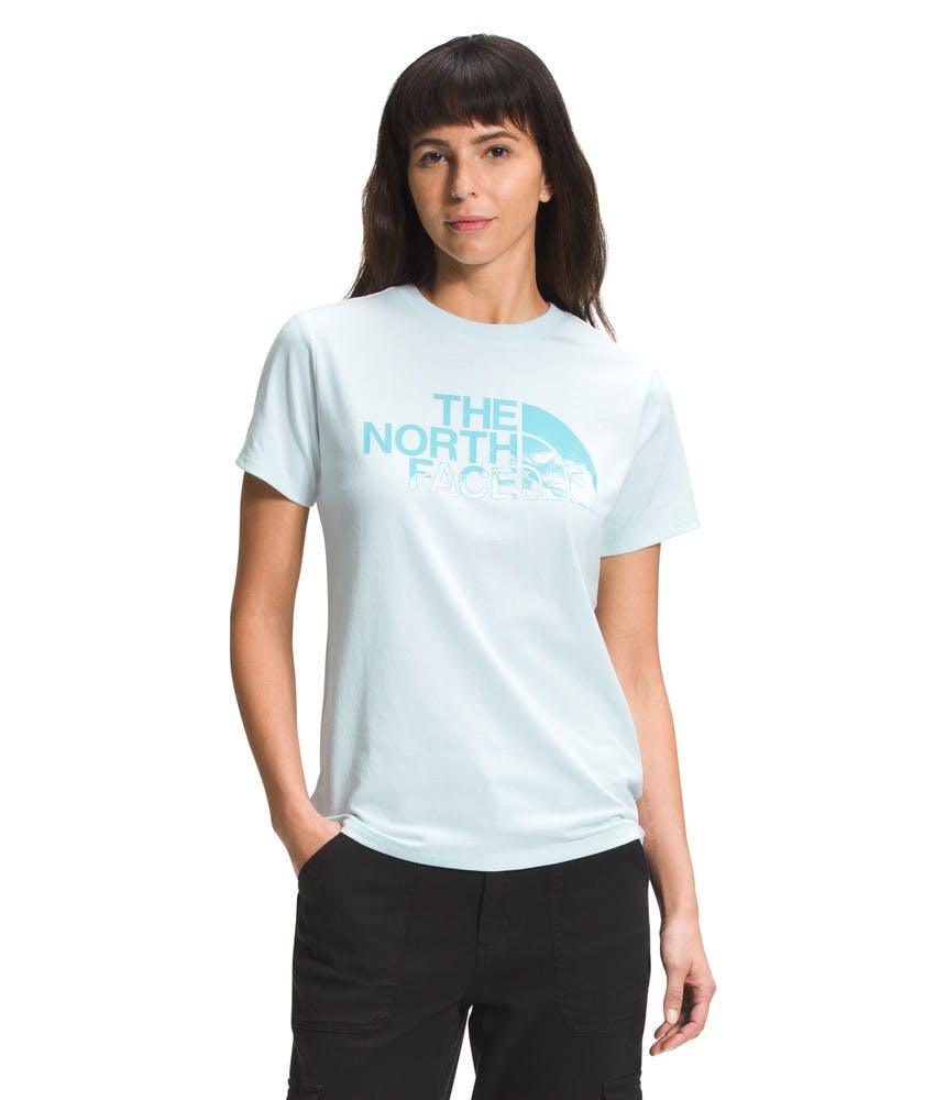 north face haze logo tee