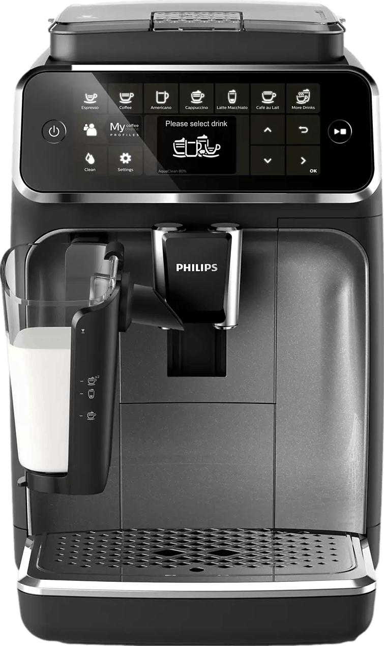 Philips 4300 Fully Automatic Espresso Machine With Lattego