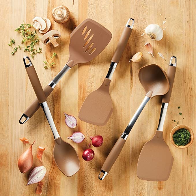 Anolon Tools and Gadgets SureGrip Nonstick Kitchen Utensil Set · 5 Piece Set
