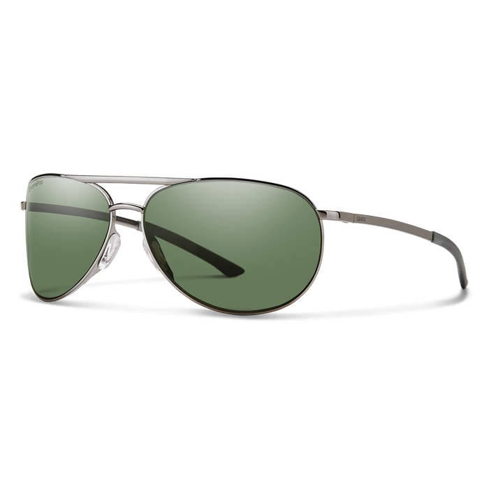 Smith Serpico Slim 2 Sunglasses · Gunmetal/Polarized Gray Green