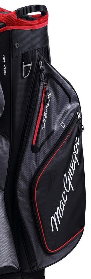 MacGregor Golf VIP Deluxe 14-Way Cart Bag ·  Black/ Red