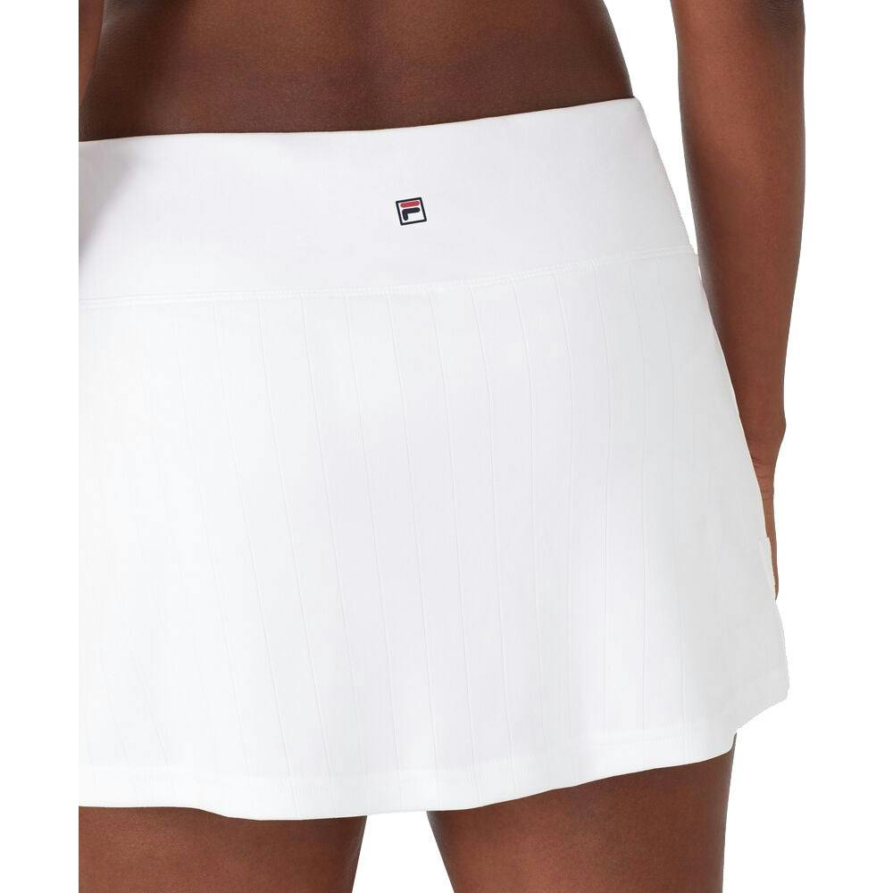 Fila Whiteline 13.5in Womens Tennis Skirt - WHITE 100 / L