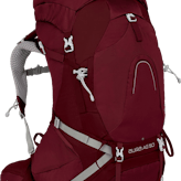 Osprey Aura AG 50 Backpack · Women's · Gamma Red