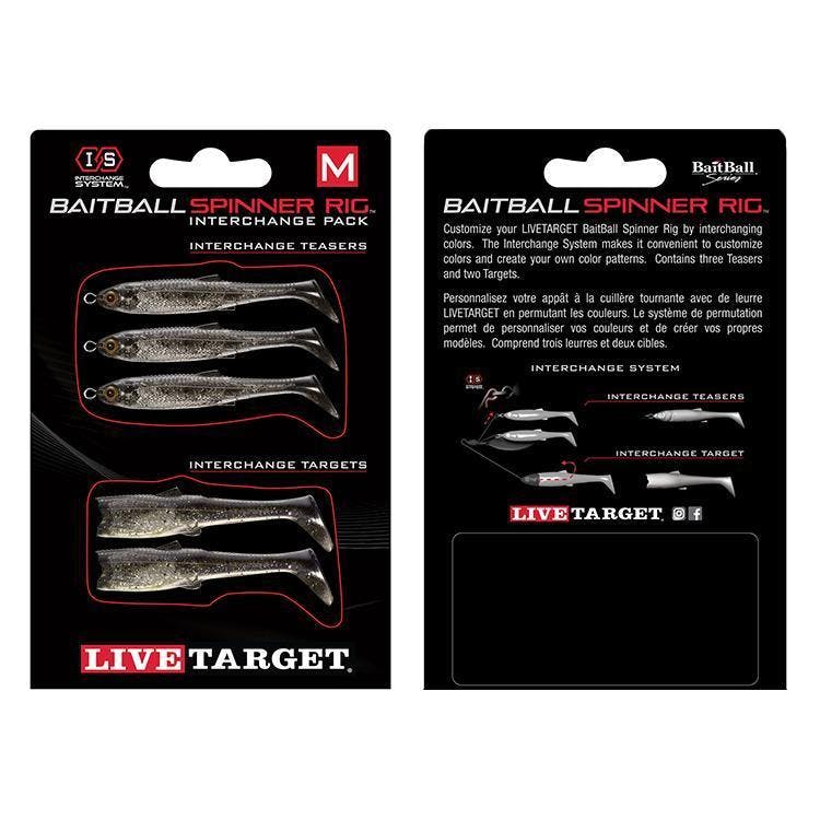 Live Target Bait Ball Spinner Rig Replacement Bodies