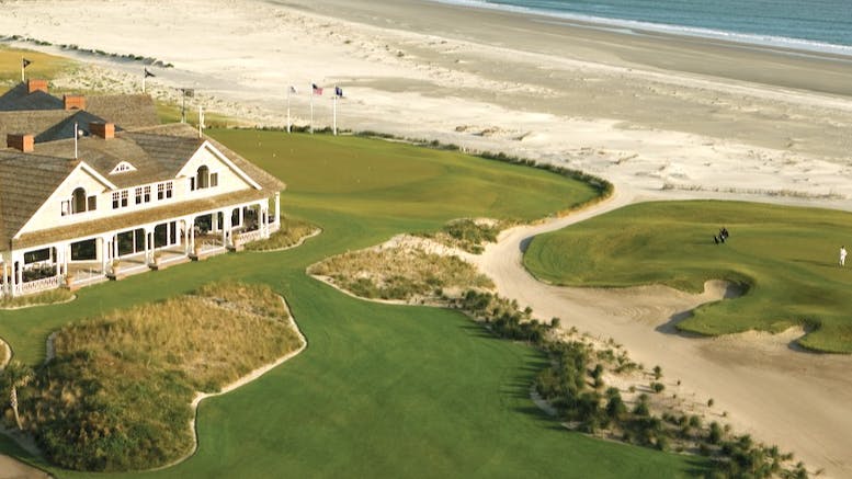 Kiawah Island Golf Resort with its golf course by the beach and ocean