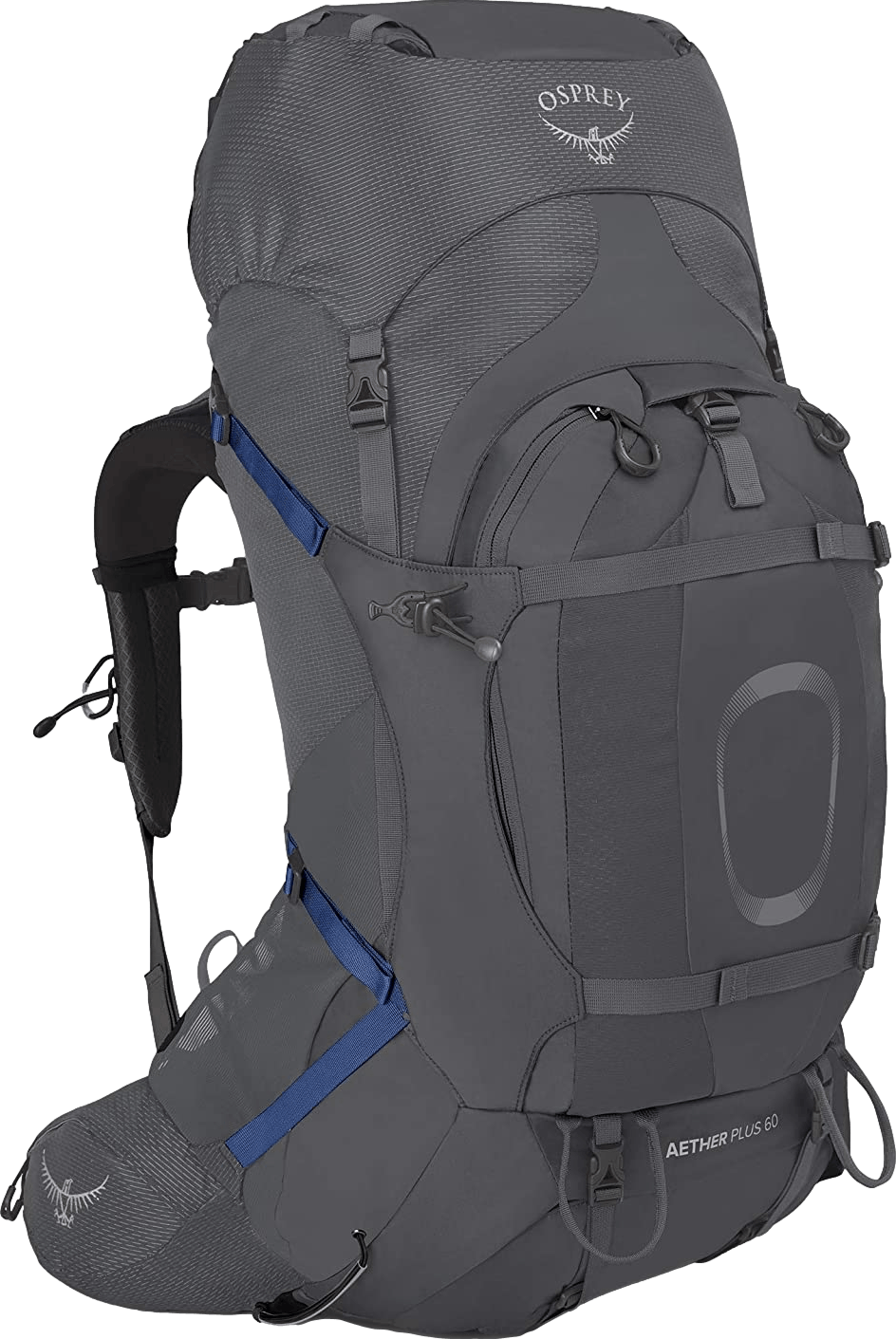 Osprey Aether Plus 60 Backpack · Men's · Eclipse Grey
