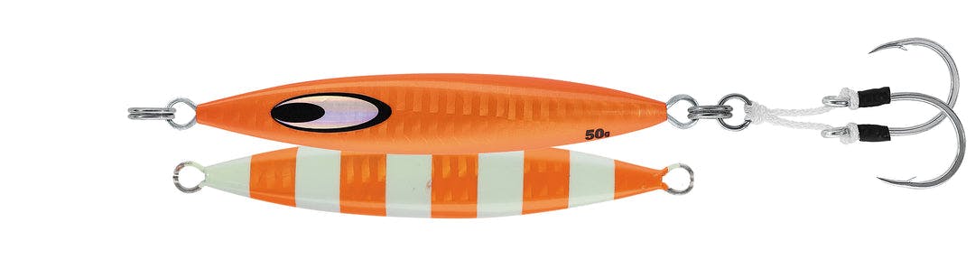 Daiwa Saltiga SK Jig · 6 oz · Zebra Orange · 1 pk.