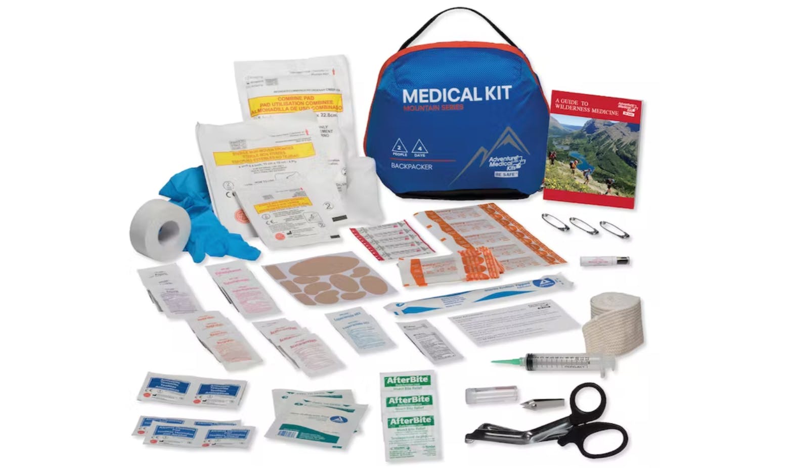 The Adventure Medical Kits Mountain Series Medical Kit. 