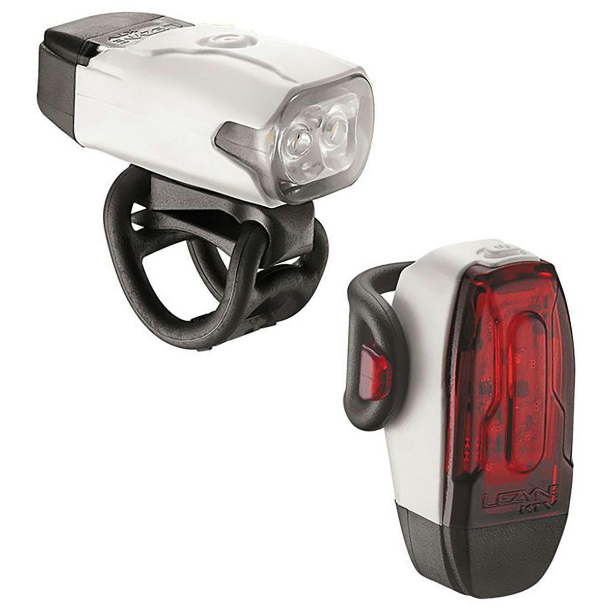 Lezyne KTV Drive LED Bicycle Lights - Pair - Black