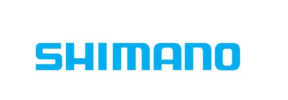 The Shimano logo reads "Shimano" in light blue.