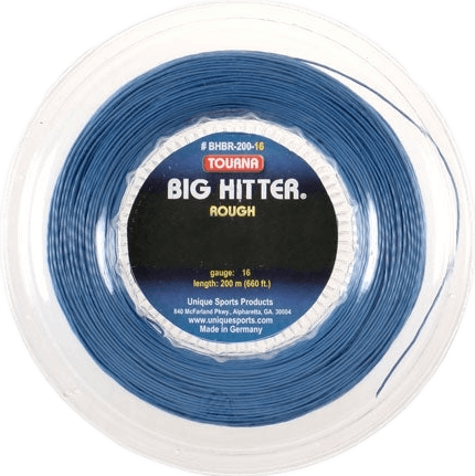 Tourna Big Hitter Rough String Reel · 16g · Blue