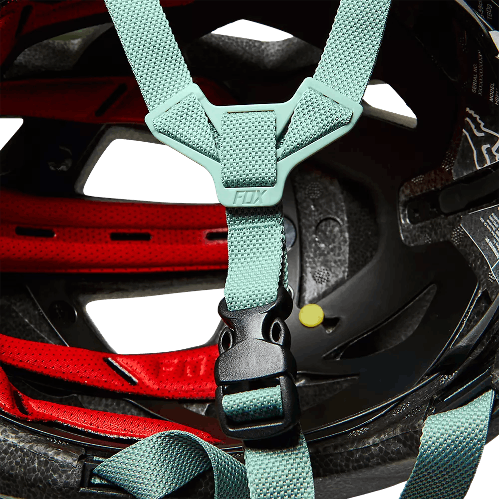 Fox Racing Mainframe Trvrs MTB Helmet · Eucalyptus · L