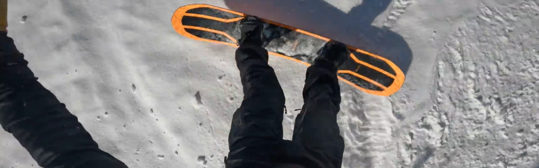 Closeup on the 2023 Bataleon Goliath snowboard