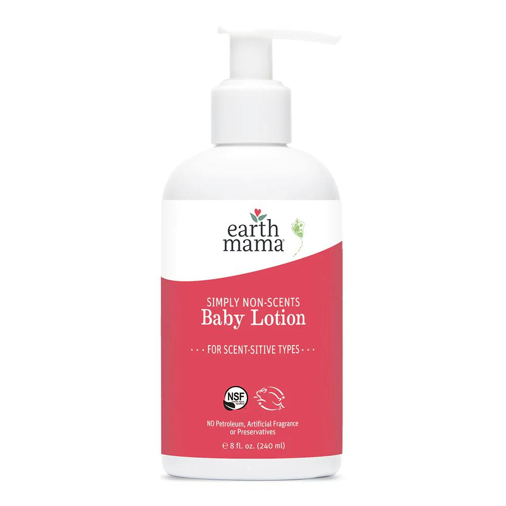 Earth Mama Organics Natural Non-scents Baby Lotion