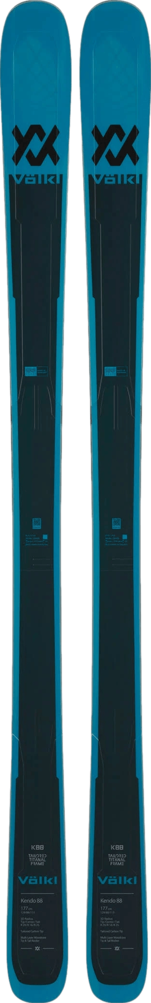 Volkl Kendo 88 Skis · 2023 · 184 cm