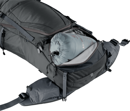 Deuter Futura Air Trek 45+10 SL Backpack - Women's · Black/Graphite
