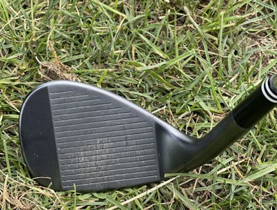 The Cleveland Golf Smart Sole 4.0 Wedge face.