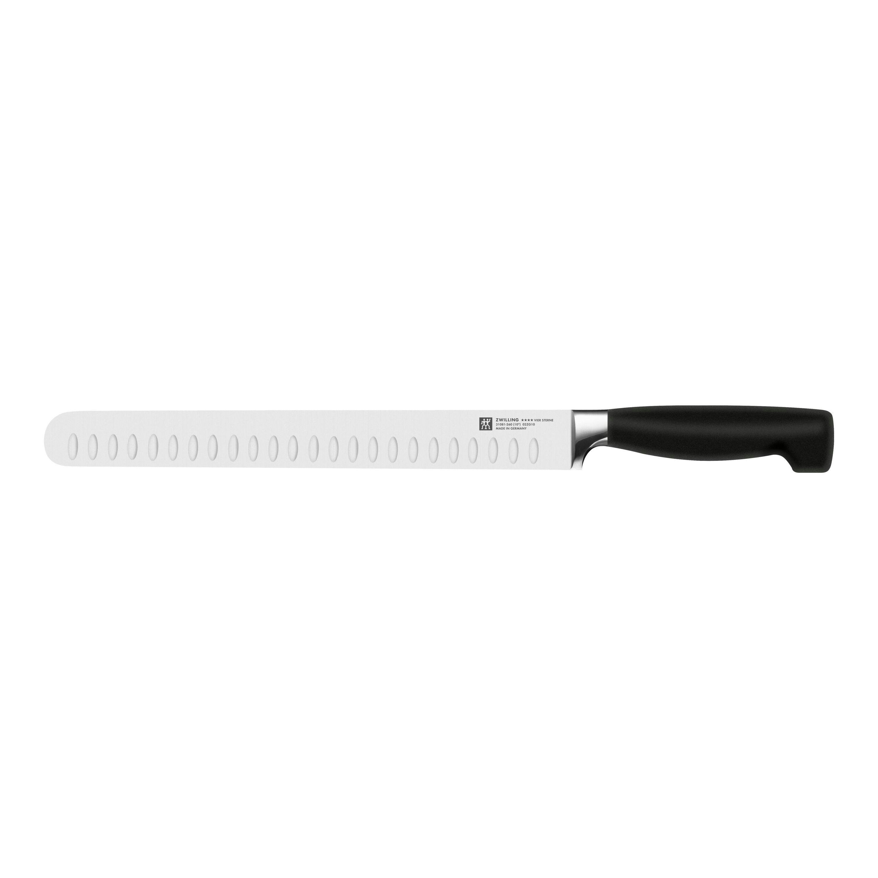 Zwilling Four Star 10" Hollow Edge Slicing Knife
