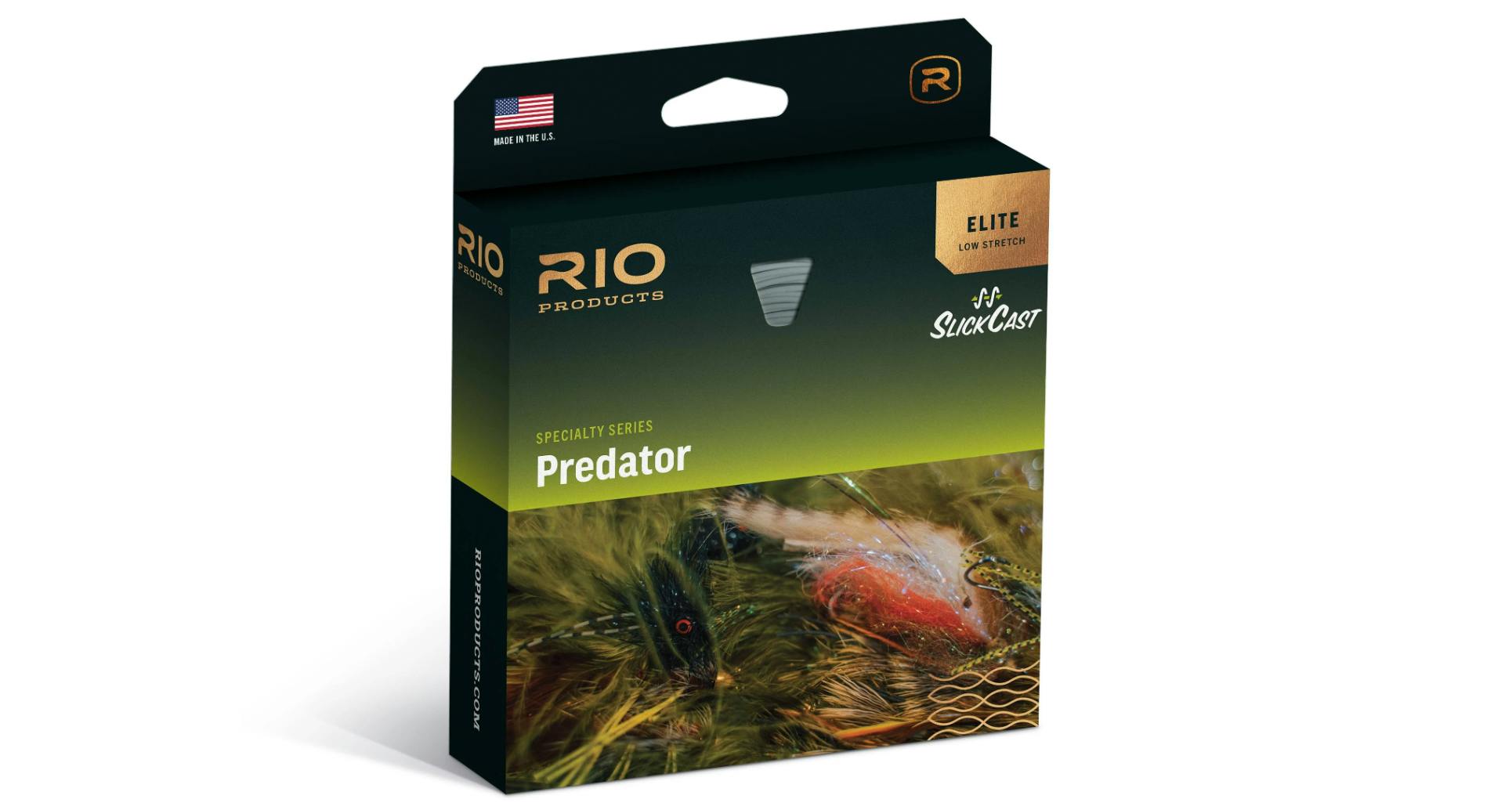 The Rio Elite Predator fly line. 