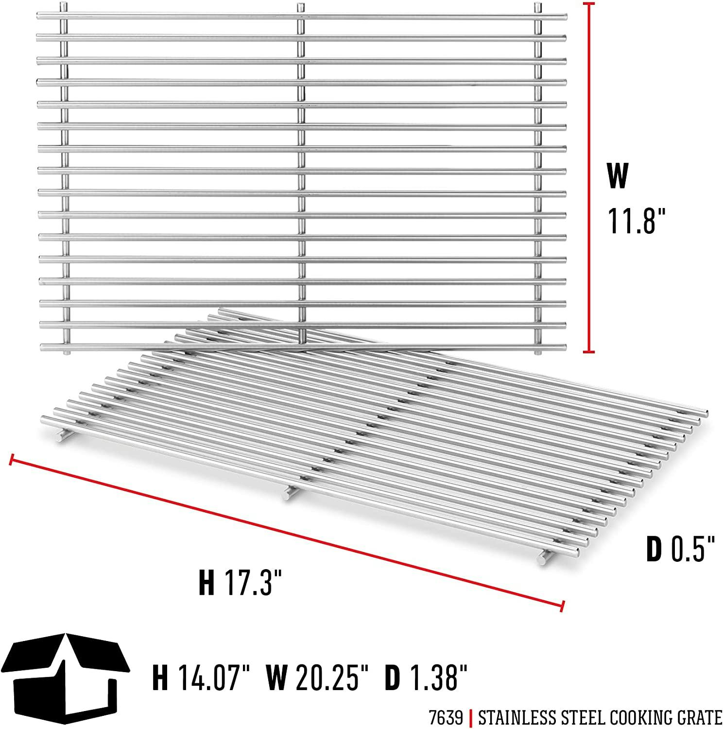 Weber Stainless Steel Cooking Grates · 11.8 in.
