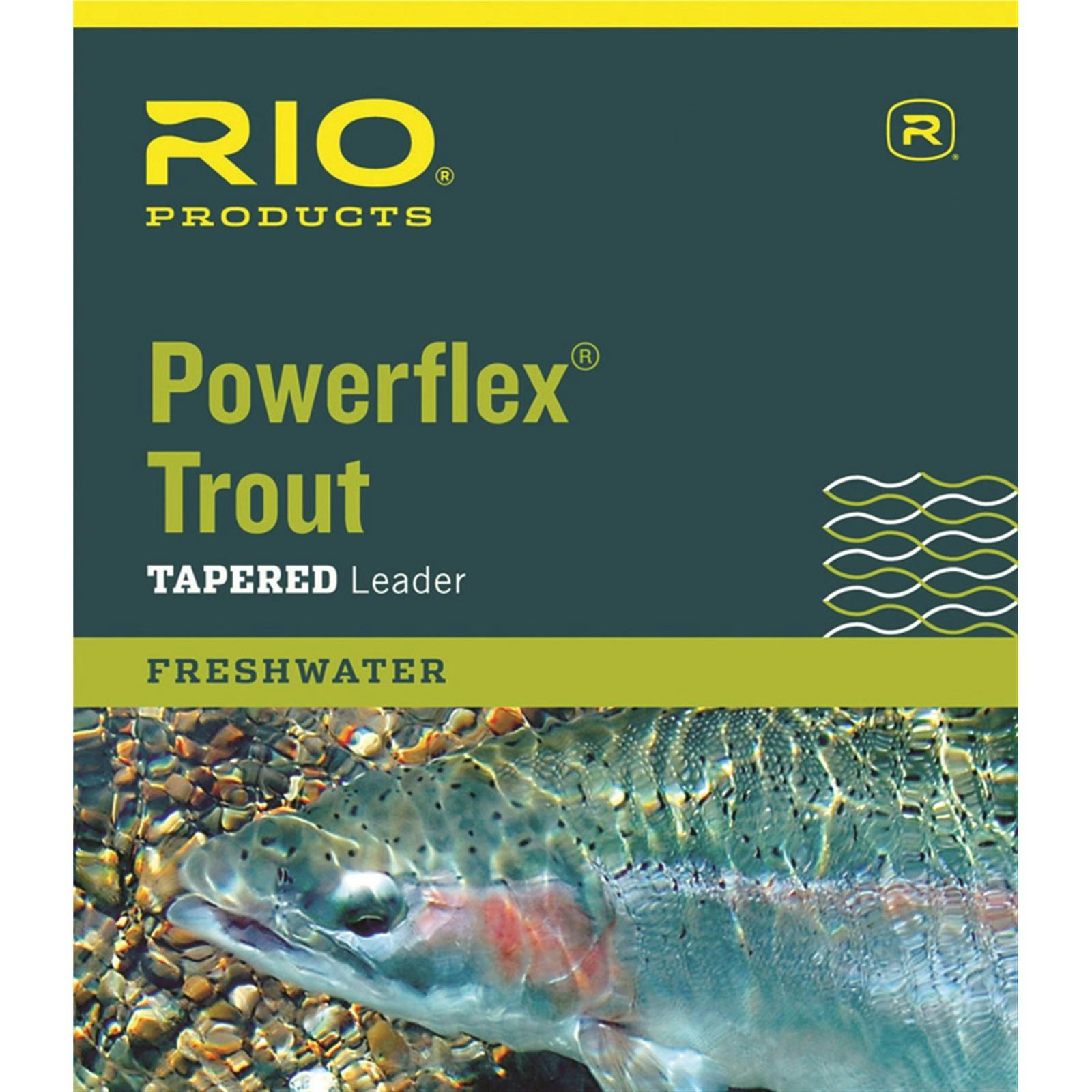 Rio Freshwater Leaders Powerflex Trout