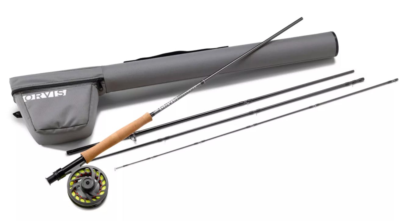 Product image of the Orvis Clearwater Fly Rod Outfit. 
