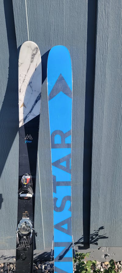 The  Dynastar M-Free 99 Skis · 2022.