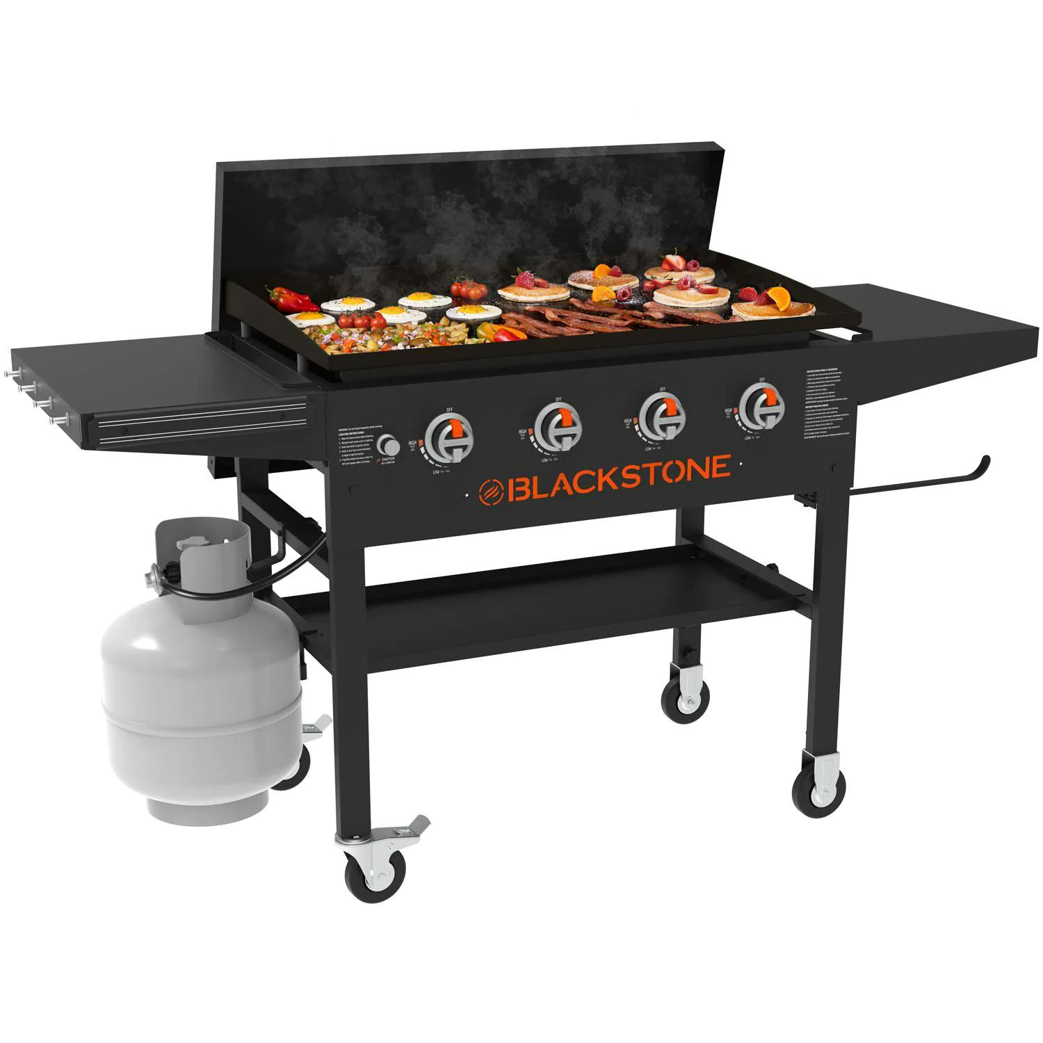 Blackstone Original Griddle Cooking Station with Hard Cover · 36 in. · Propane