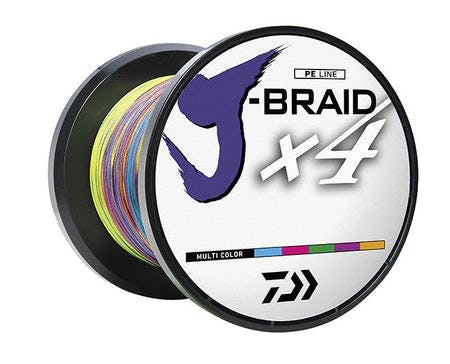 Daiwa J-Braid X4 Multi-Color Braided Line