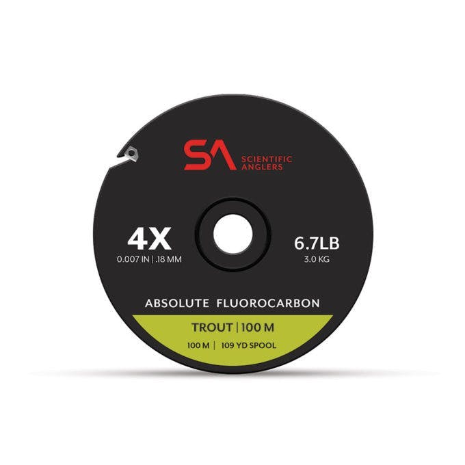 Scientific Anglers Absolute Fluorocarbon Trout Tippet · 4x · 100 m