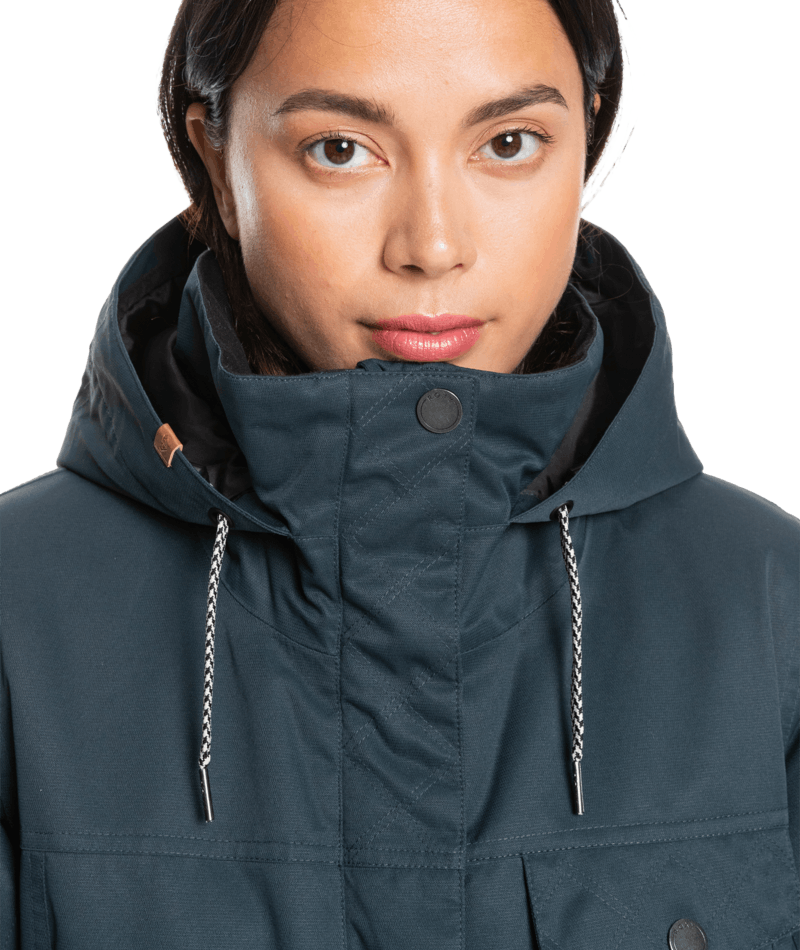 Roxy Women's Billie Hooded Snow Jacket