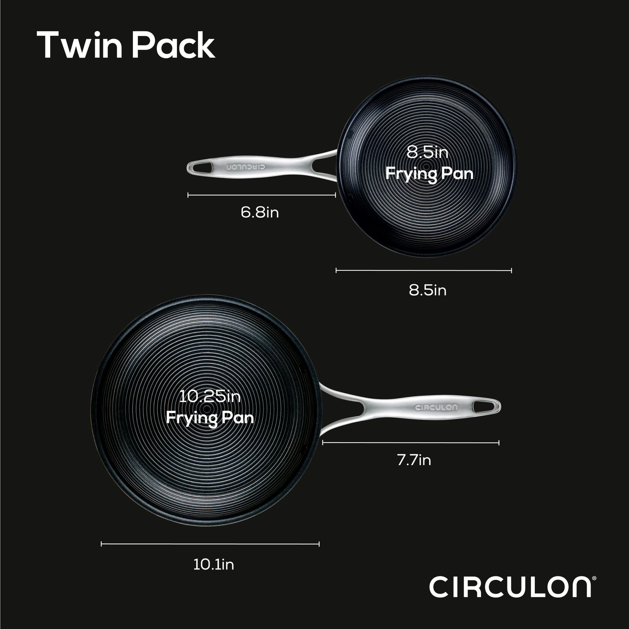 Circulon 10-Piece Hybrid Stainless Steel Cookware Set