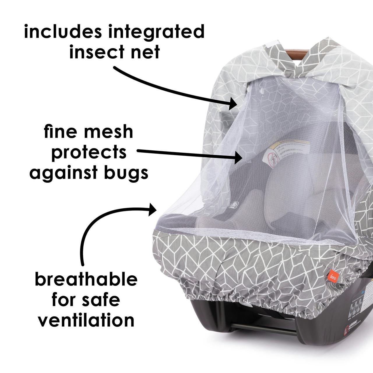 Diono Infant Car Seat Cover · Gray