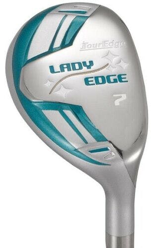 Tour Edge Lady Edge Women's Full Box Set Complete Set with Cart Bag  · Right handed · Graphite · Ladies · Petite · Turquoise/White