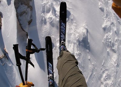 Top down view of the  Dalbello Lupo AX 120 Ski Boots.