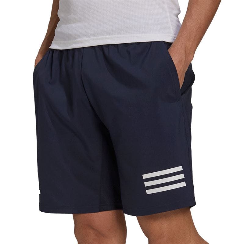 Adidas Men's Club 3 Stripe Tennis Shorts
