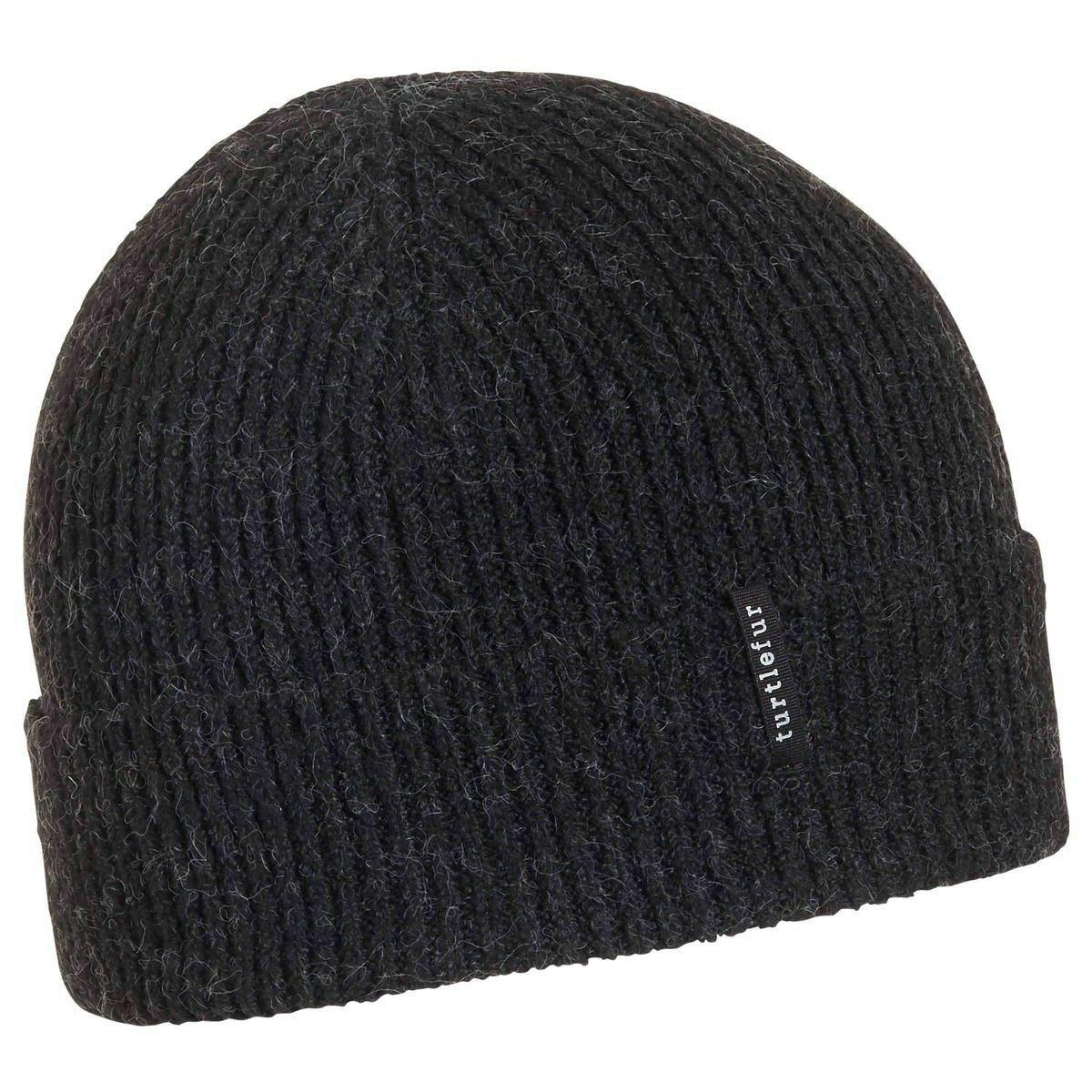 Turtle Fur - Recycled Williamsburg Watch Cap - One Size Black