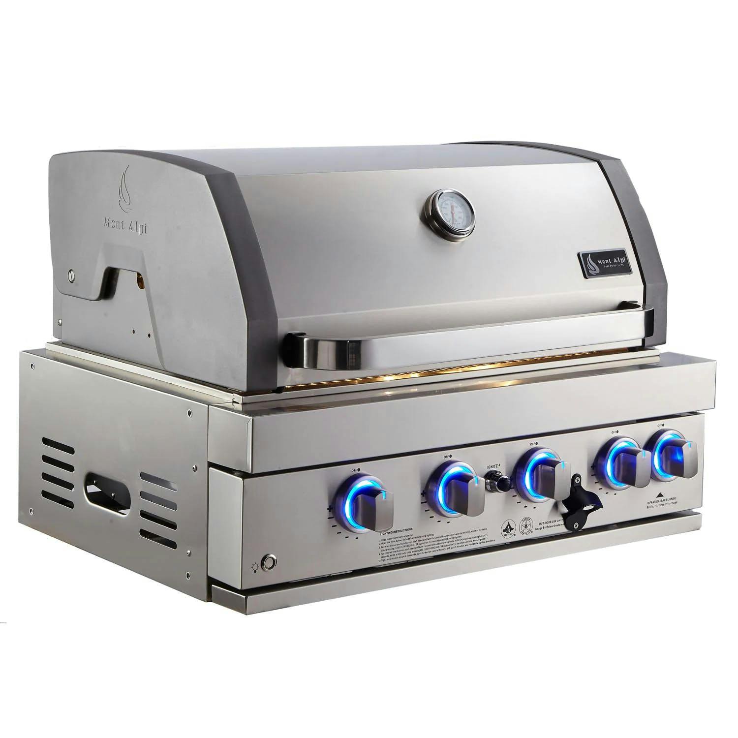 Mont Alpi Built-in Gas Grill