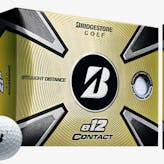 Bridgestone 2023 E12 Contact Golf Balls · White