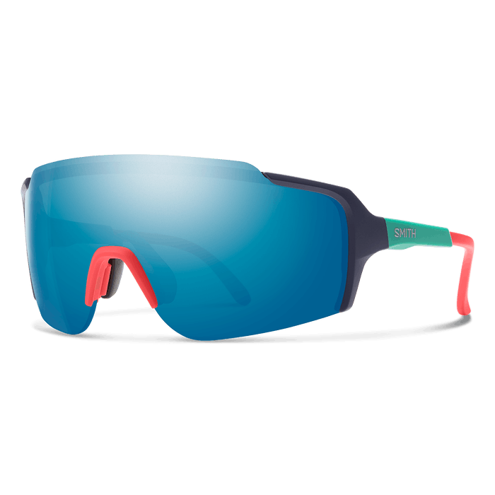Smith Flywheel Sunglasses · Matte Deep Ink/ChromaPop Blue Mirror