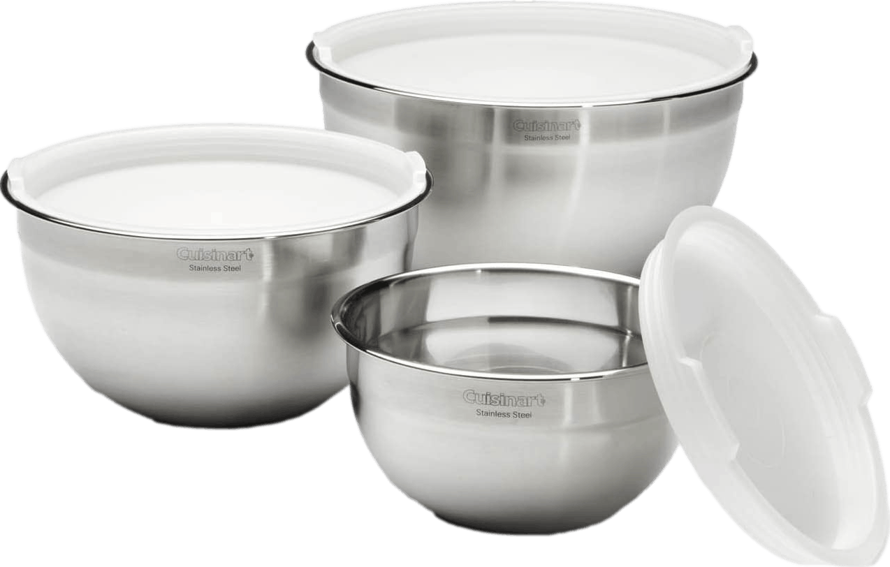 Cuisinart 3-Piece Mixing Bowl Set with Lids