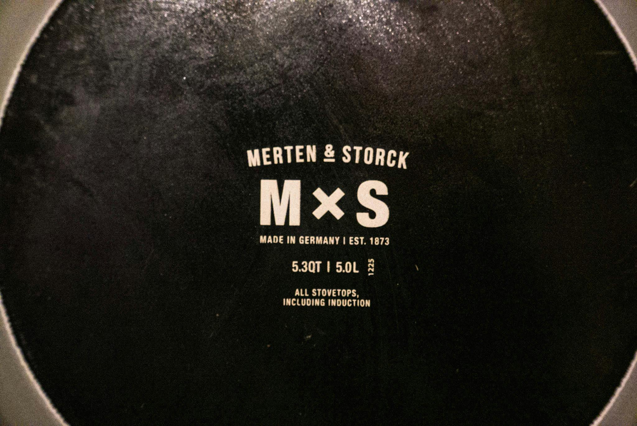 Merten & Storck German Enameled Iron Dutch Oven
