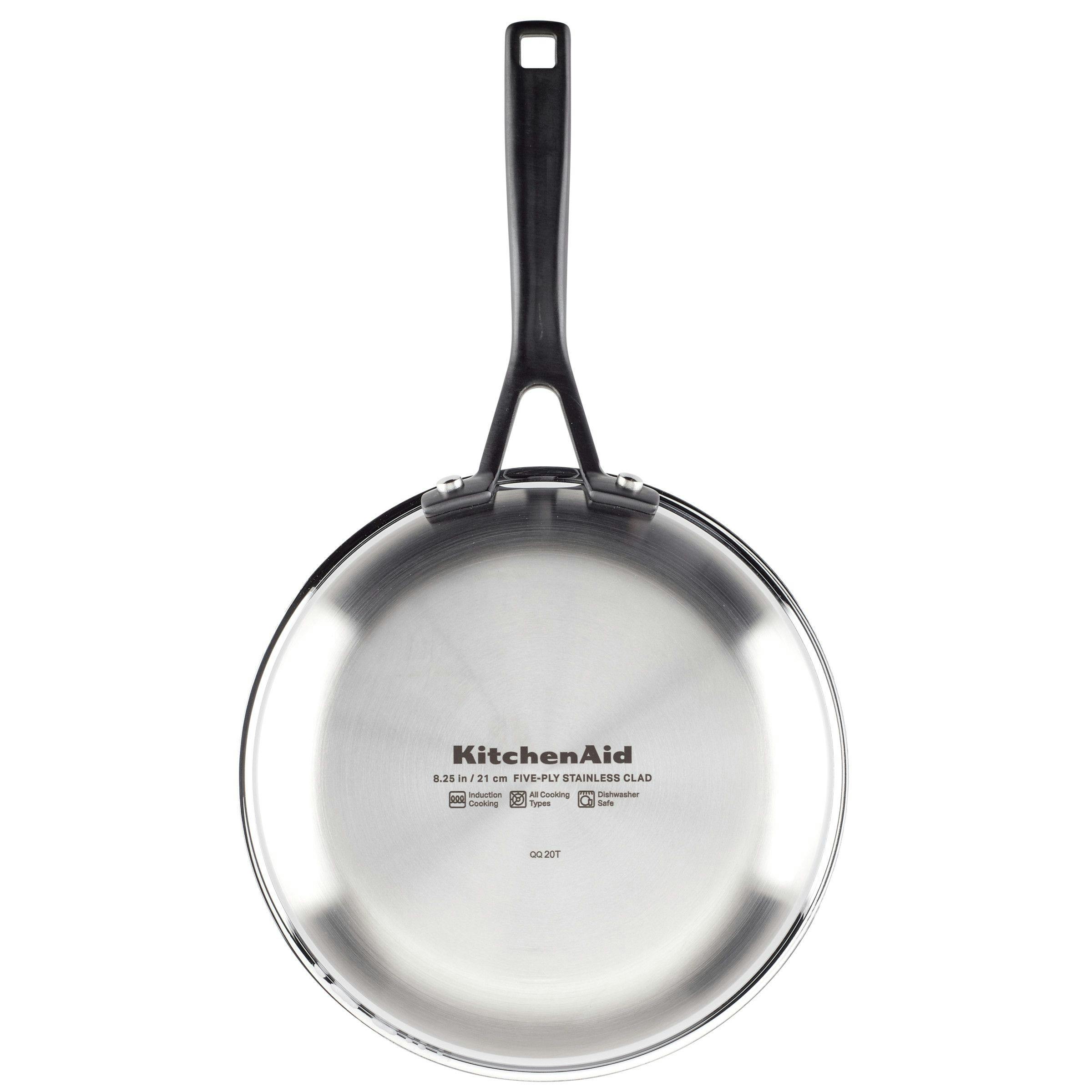 KitchenAid 3-Ply Base Stainless Steel Nonstick Induction Frying