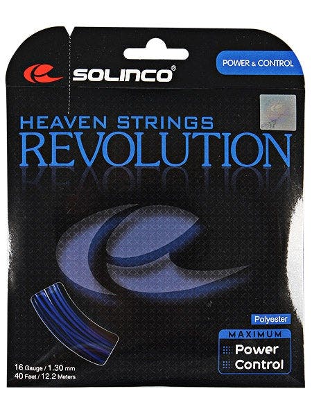 Solinco Revolution String · 16g · Blue