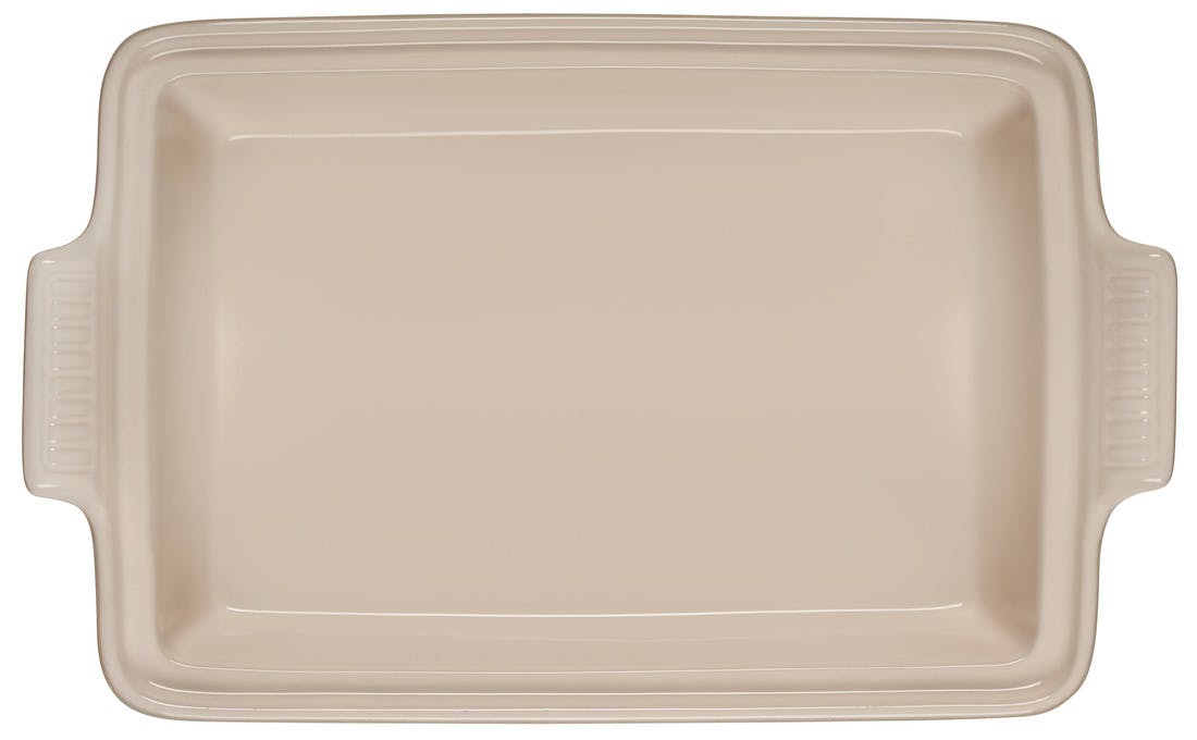 Le Creuset 4-Quart Heritage Stoneware Rectangular Dish - White