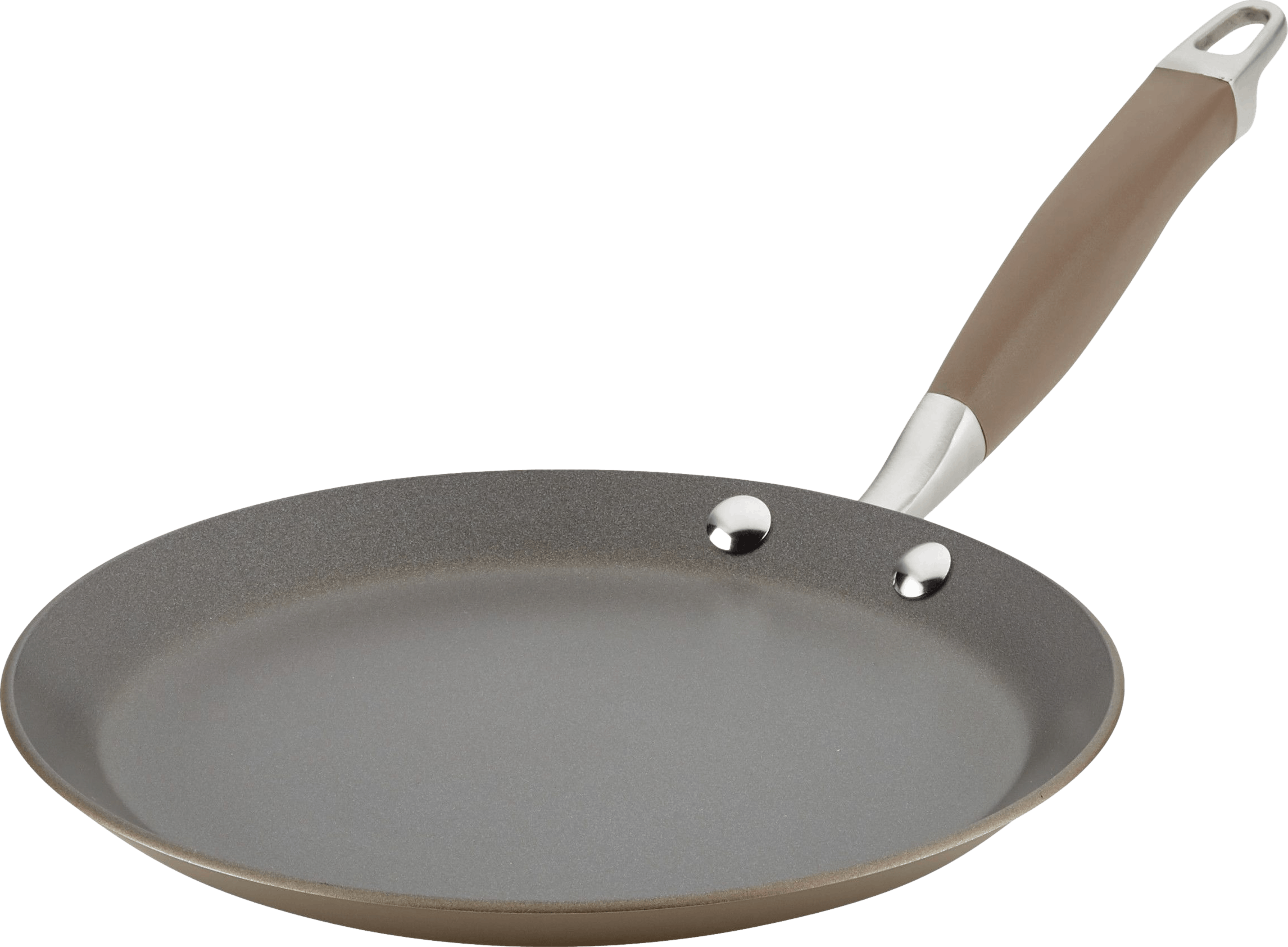 OXO Obsidian Carbon Steel 10 Crepe Pan with Silicone Sleeve Black