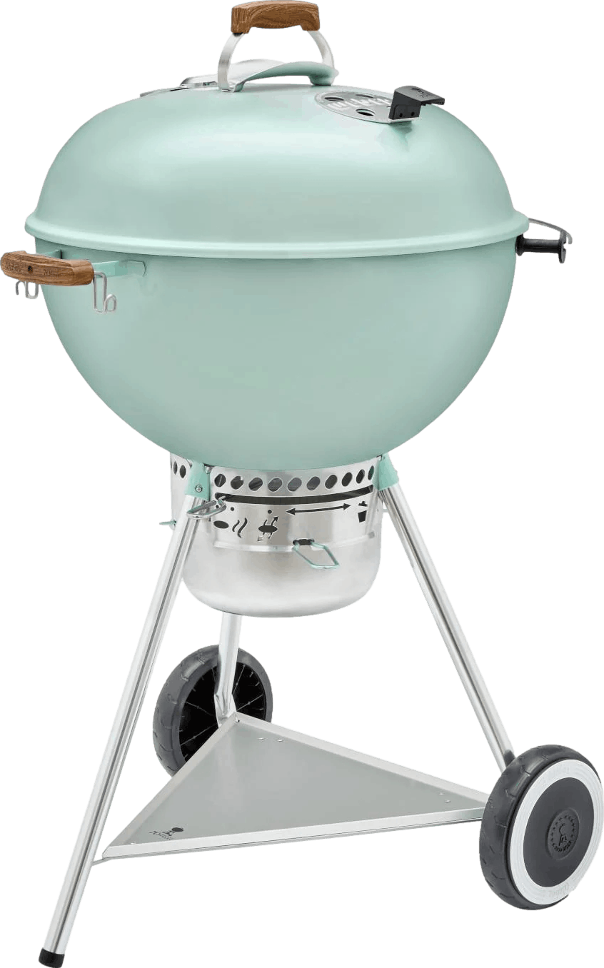 Weber 70th Anniversary Edition Kettle Charcoal Grill · Rock N Roll Blue · 22 in.