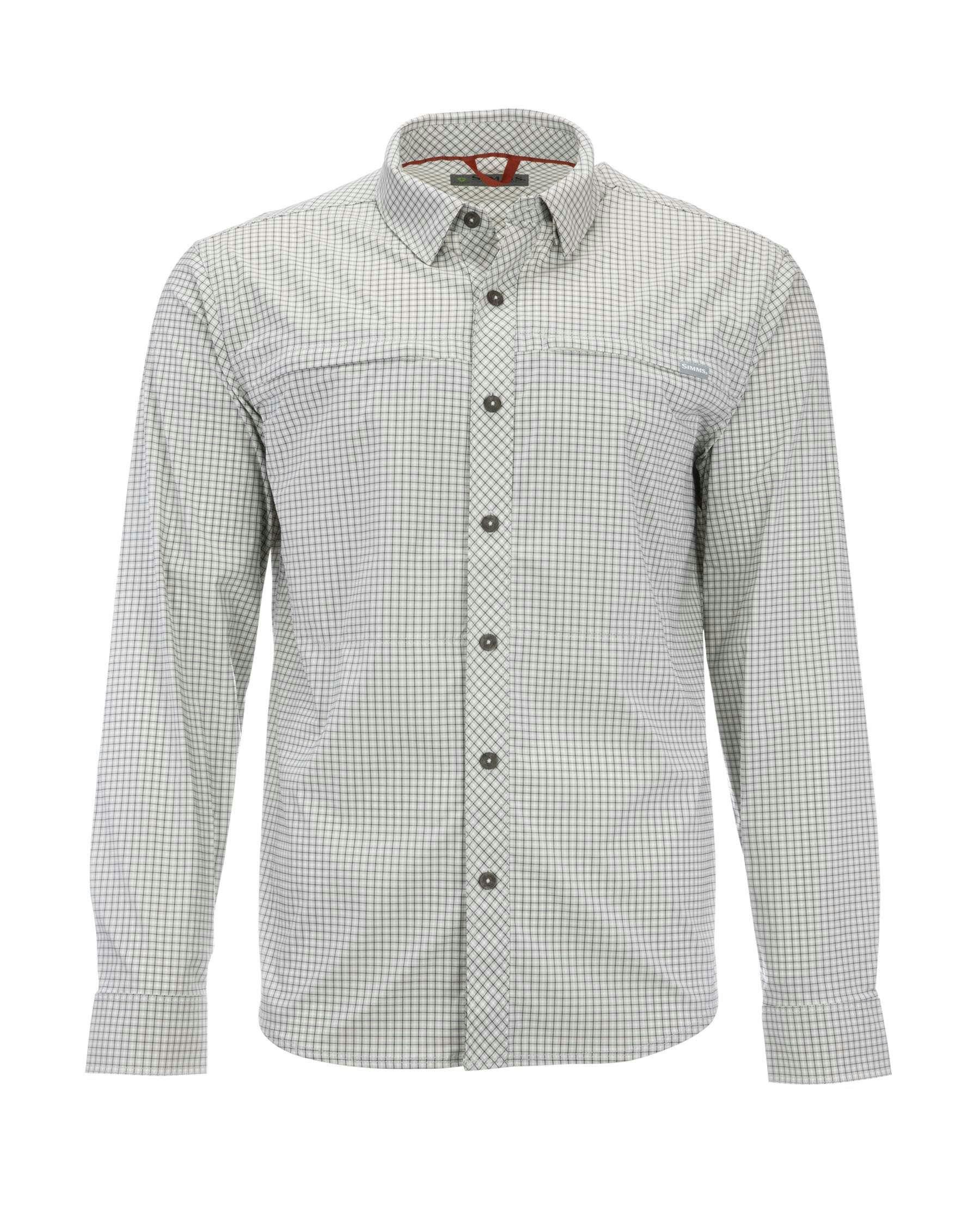 Simms Men's Bugstopper® Long Sleeve Shirt Plaid